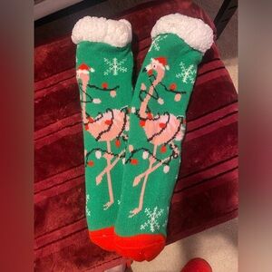 NWOT fuzzy slipper socks old navy